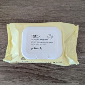 Philosophy Purity Made Simple One-Step Facial Cleansing Cloths 30 Count Wipes